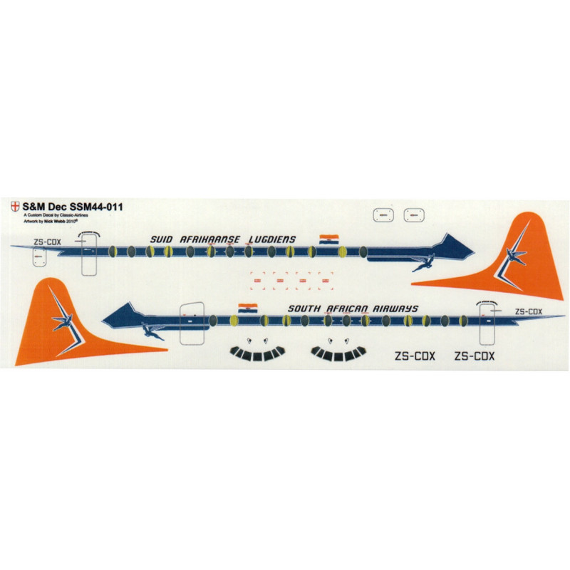 Vickers Viscount - Suid-Afrikaanse Lugdiens (SAA)