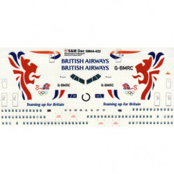 Boeing 757 - British Airways (Teaming up for Britain scheme)