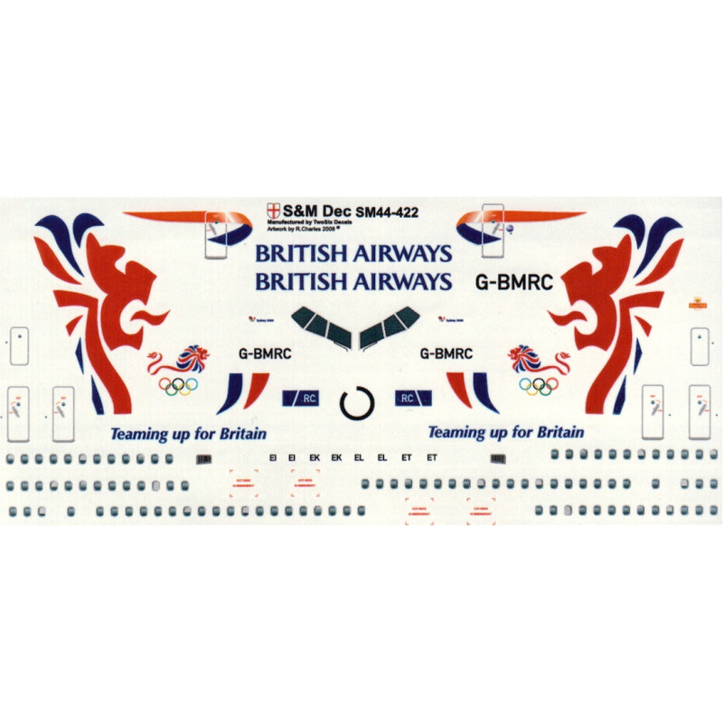 Boeing 757 - British Airways (Teaming up for Britain scheme)