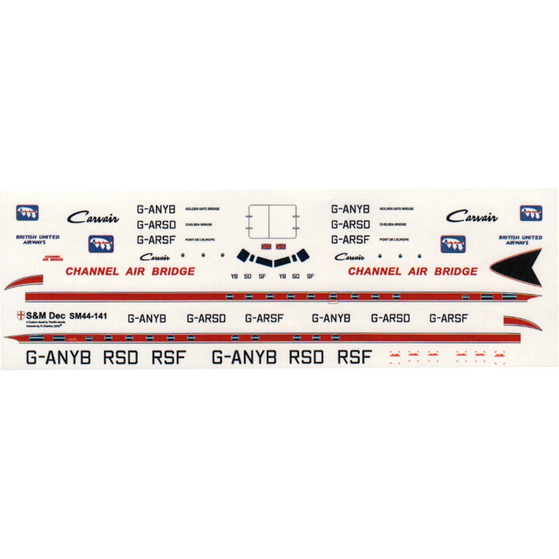 DC-4 (Bra.Z Carvair fuselage) - Channel Air Bridge
