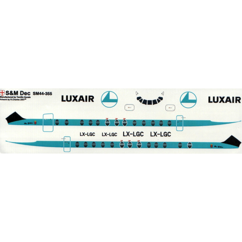 Vickers Viscount 800 - Luxair