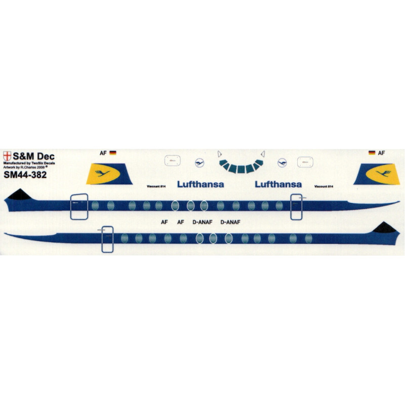 Vickers Viscount 800 - Lufthansa