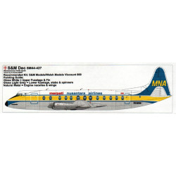 Vickers Viscount 800 - Merpati Nusantara Airlines