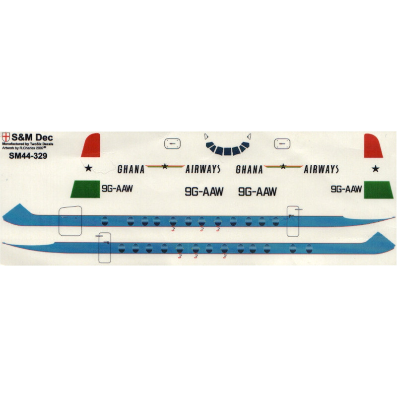 Vickers Viscount 800 - Ghana Airways