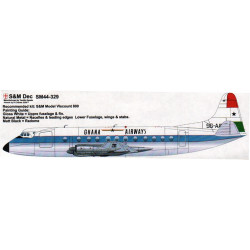 Vickers Viscount 800 - Ghana Airways