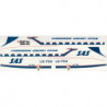 Vickers Viscount 700 - Scandinavian Airlines System (SAS)