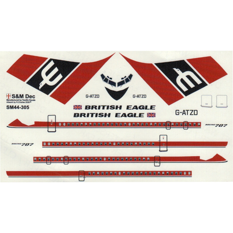 Boeing 707-320 - British Eagle
