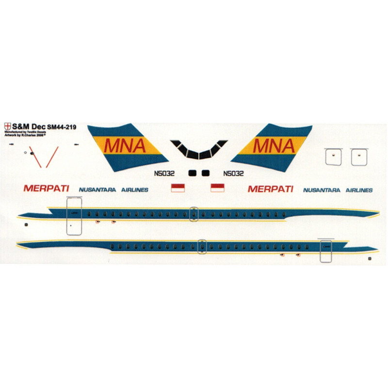 BAC 1-11 - Merpati Nusantara Airlines