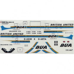 Vickers VC-10 - British United (BUA)