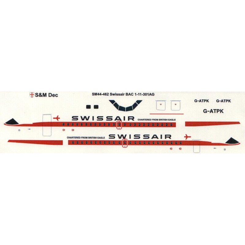 BAC 1-11 - Swissair