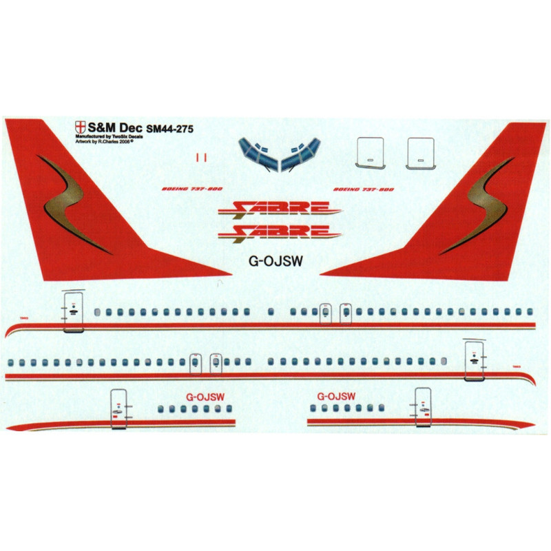 Boeing 737-800 - Sabre