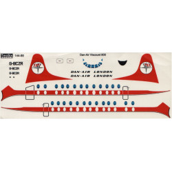 Vickers Viscount 800 - Dan-Air London