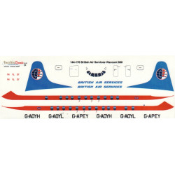 Vickers Viscount 800 - British Air Services