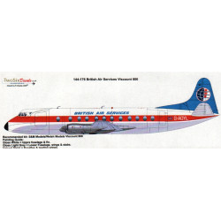 Vickers Viscount 800 - British Air Services