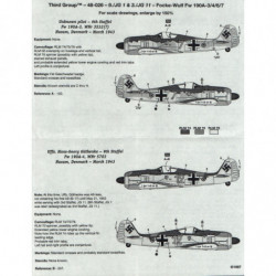 Focke-Wulf Fw 190A-3/4/6/7 9./JG 1 & 3./JG 11