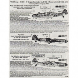 II° Gruppo Caccia (5a Sq. & Nucleo Commando) Messerschmitt Bf 109G-6/14
