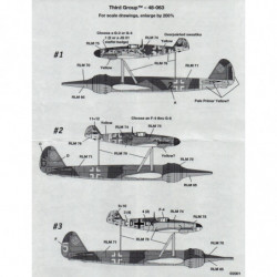 Mistel 1 & S1 + Messerschmitt Bf 109F-2/4/G-6 & Ju 88A-4