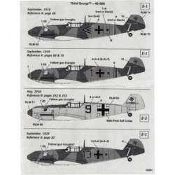 Messerschmitt Bf 109 E-1/3 I/JG 77