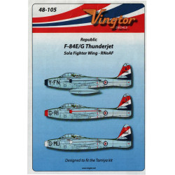 Republic F-84E/G Thunderjet (RNoAF)