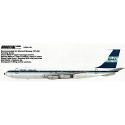Boeing 707-300 - British Midland