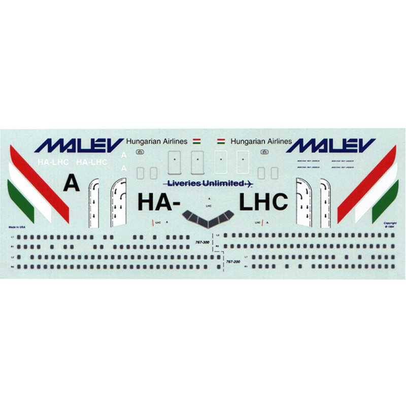 Boeing 767-200/300 - MALEV Hungarian Airlines