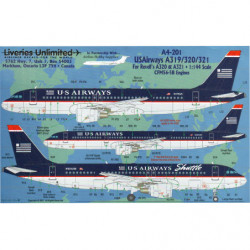 Airbus A319/A320/A321 (CFM56-5B engines) - US Airways / US Airways Shuttle