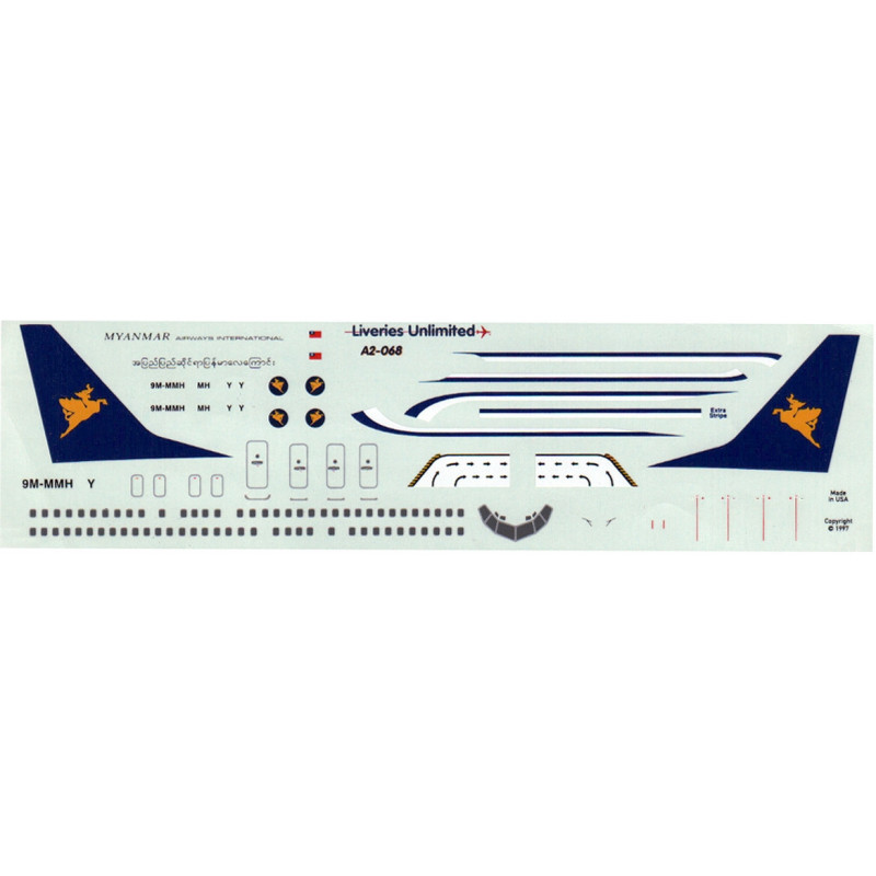 Boeing 737-400 - Myanmar Airways International