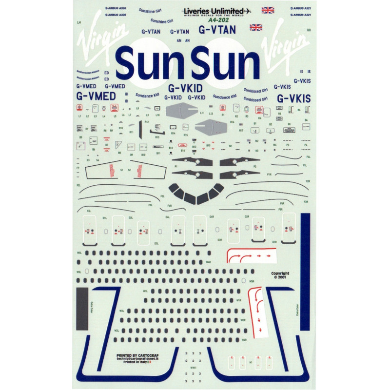 Airbus A320/A321 (CFM56-5B engines) - Virgin Sun