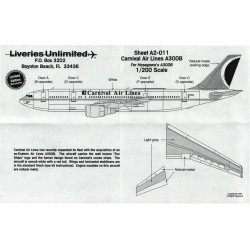 Airbus A300B - Carnival Air Lines