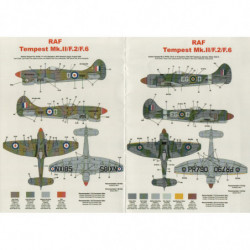 Hawker Tempest Mk.II/F.2/F.6 RAF