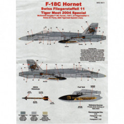 F-18C Hornet Swiss Fliegerstaffell 11 (Tiger Meet 2004 Special)