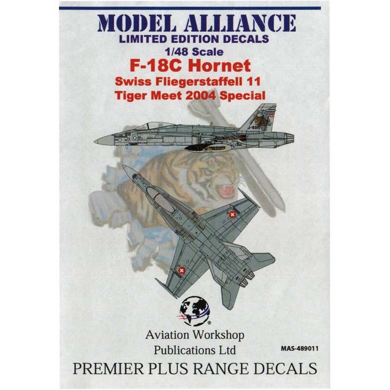 F-18C Hornet Swiss Fliegerstaffell 11 (Tiger Meet 2004 Special)