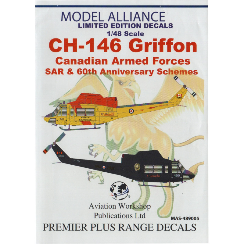 CH-146 Griffon - Canadian Armed Forces SAR & 60th Anniversary Schemes