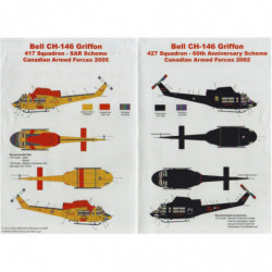CH-146 Griffon - Canadian Armed Forces SAR & 60th Anniversary Schemes