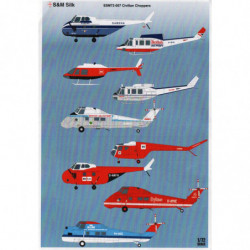 Civilian Choppers -  BEA / Bristow / British Airways / KLM / Sabena / Sykes