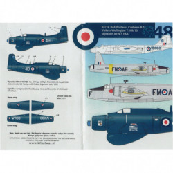 Douglas Skyraider AEW.1 / EE Canberra B.1 / Vickers Wellington T. Mk.10