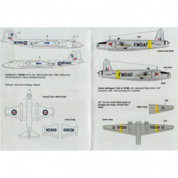 Douglas Skyraider AEW.1 / EE Canberra B.1 / Vickers Wellington T. Mk.10
