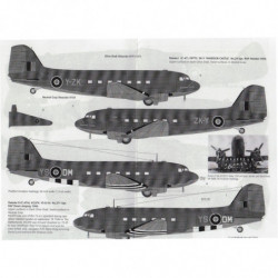 Bristol Beaufighter IIf, VIf, X / Douglas Dakota I C-47, III C-47A / HP Hampden