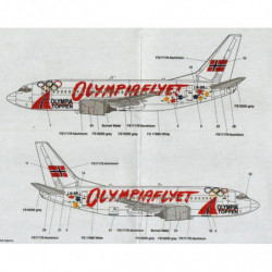 Boeing 737 - Braathens S.A.F.E. 'Olympiaflyet'