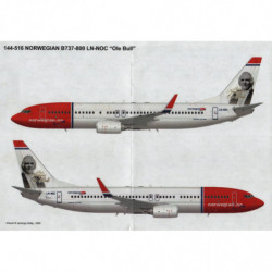 Boeing 737-800 - Norwegian (Ole Bull)