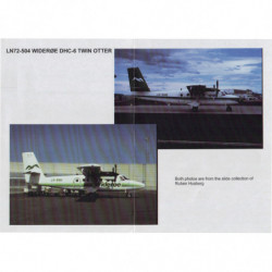DHC-6 Twin Otter - Widerøe (3rd & 4th colour schemes)