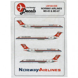McDonnell Douglas MD-83/87 - Norway Airlines / Transwede