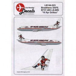 Boeing 737-405 - Braathens S.A.F.E. 'Vi flyr Drillos'