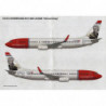 Boeing 737-800 - Norwegian (Edvard Grieg)