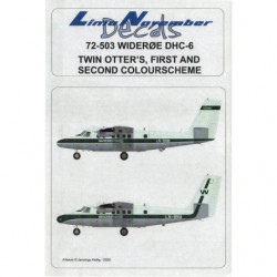 DHC-6 Twin Otter - Widerøe (1st & 2nd colour schemes)