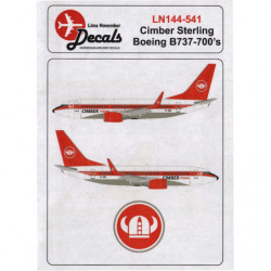 Boeing 737-700 - Cimber Sterling