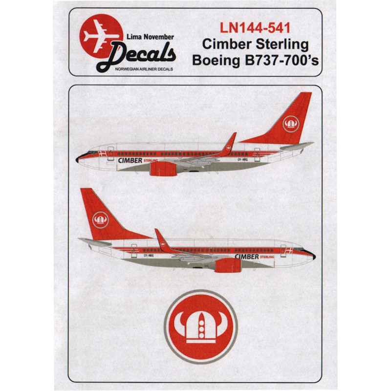 Boeing 737-700 - Cimber Sterling