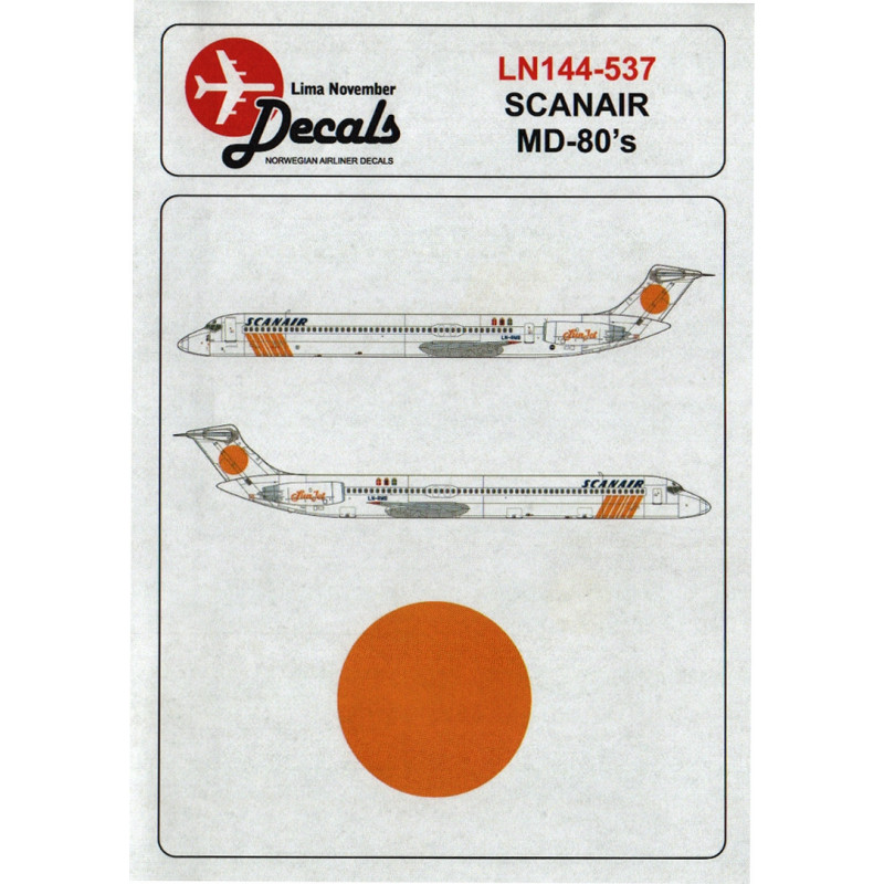 McDonnell Douglas MD-80 - Scanair