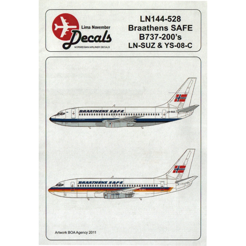 Boeing 737-200 - Braathens S.A.F.E.