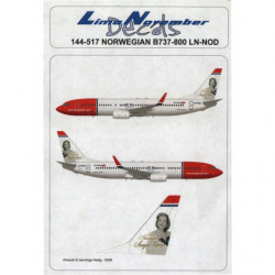 Boeing 737-800 - Norwegian (Sonja Henie)
